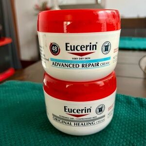 EUCERIN Body Cream Advanced Repair and Original Healing Bundle